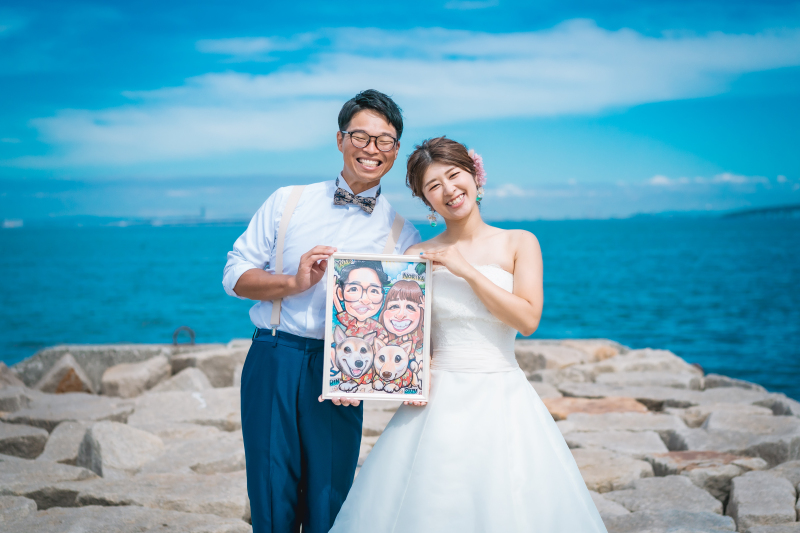 思い出の絵と一緒に♪