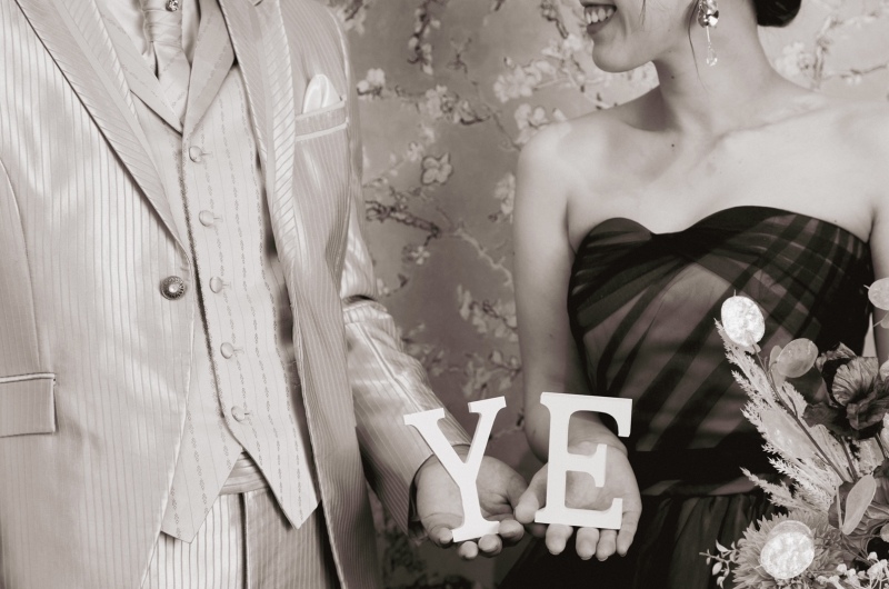 イニシャルを使ってニュアンスショット⭐︎