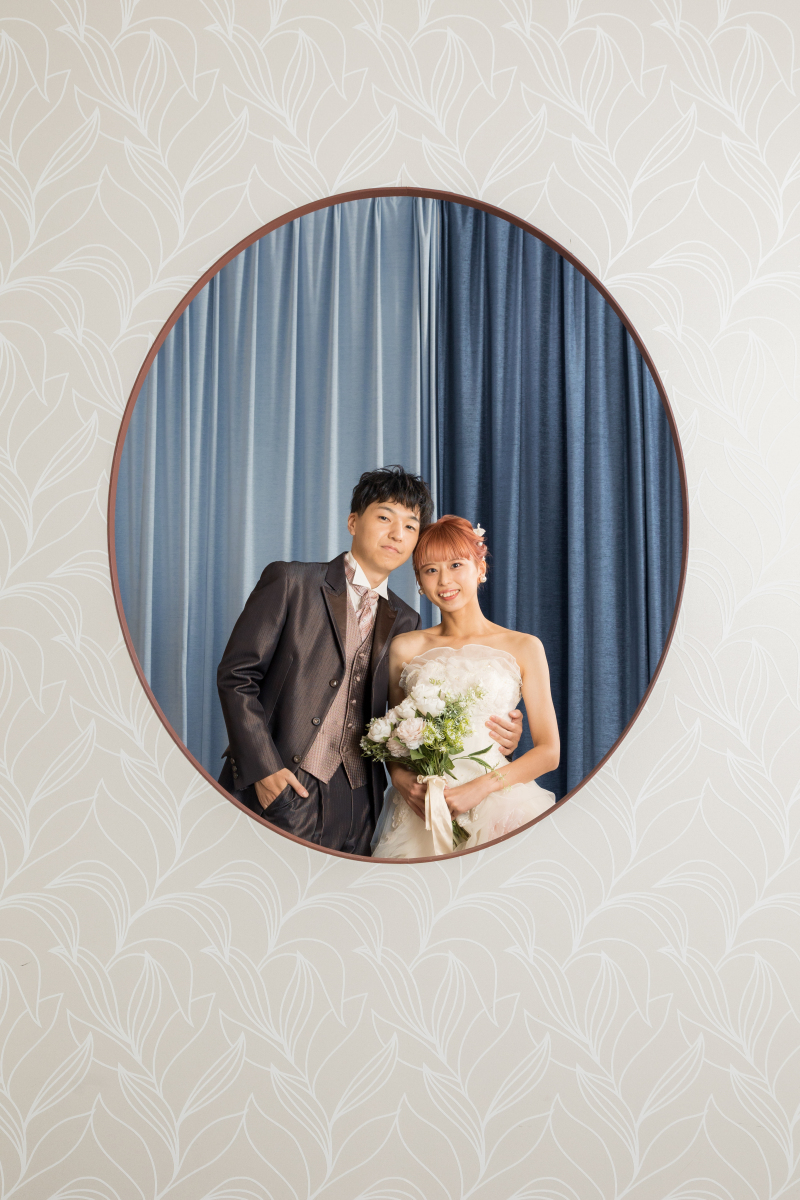 ウェディングドレスから撮影スタート♪