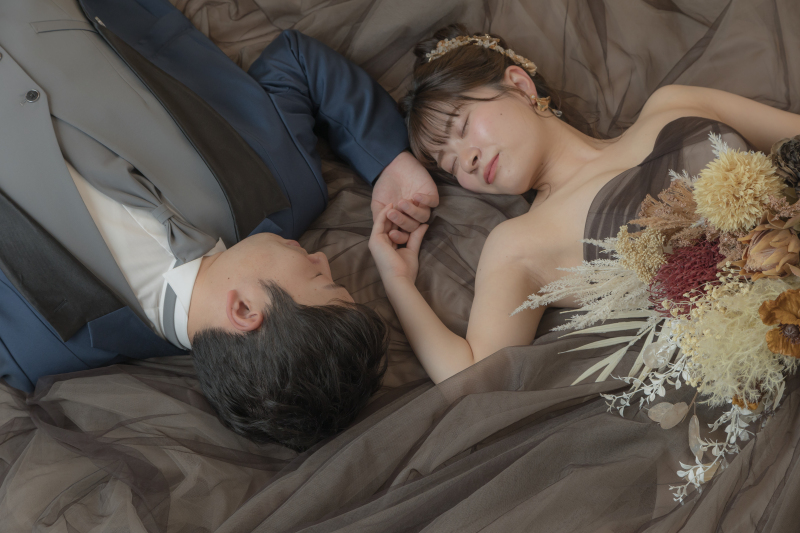 寝ころびショット