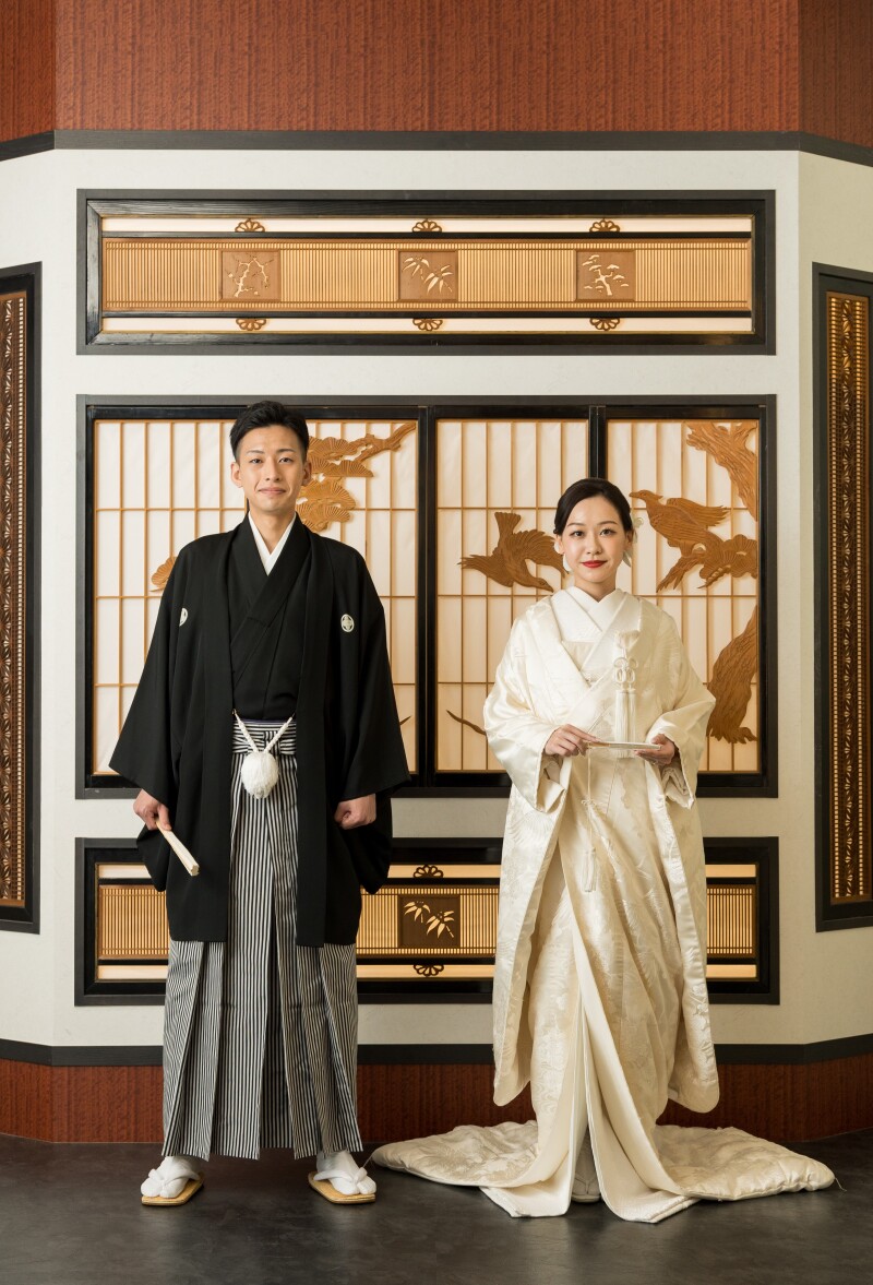 まずは和装から撮影スタート！