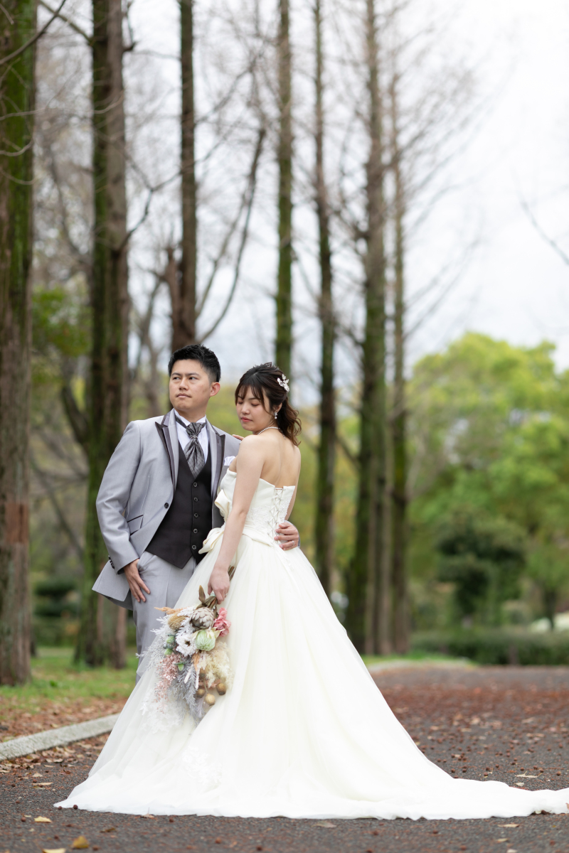 鶴見緑地公園での撮影スタート♪