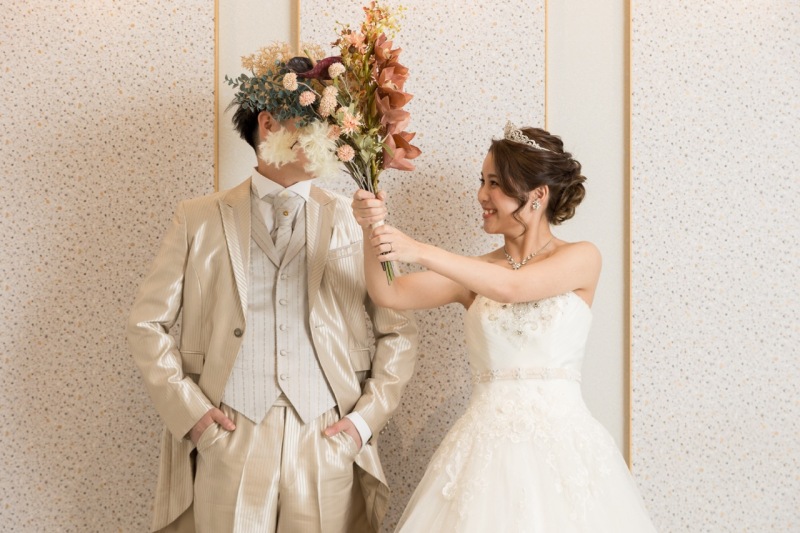 ブーケを使って