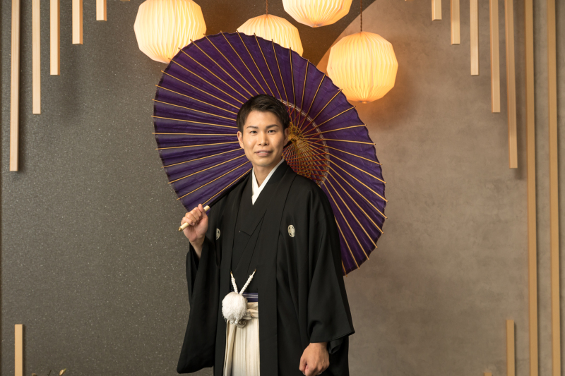 ご新郎様ソロショット