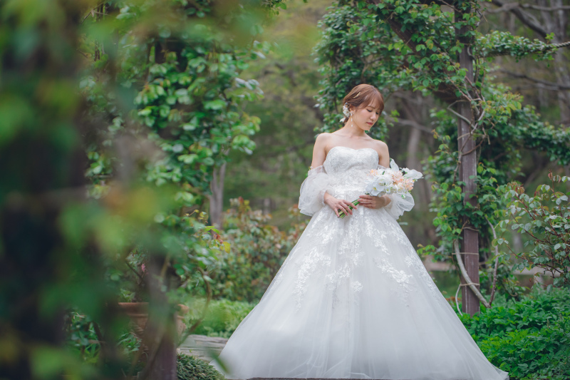 ご新婦様のソロショット