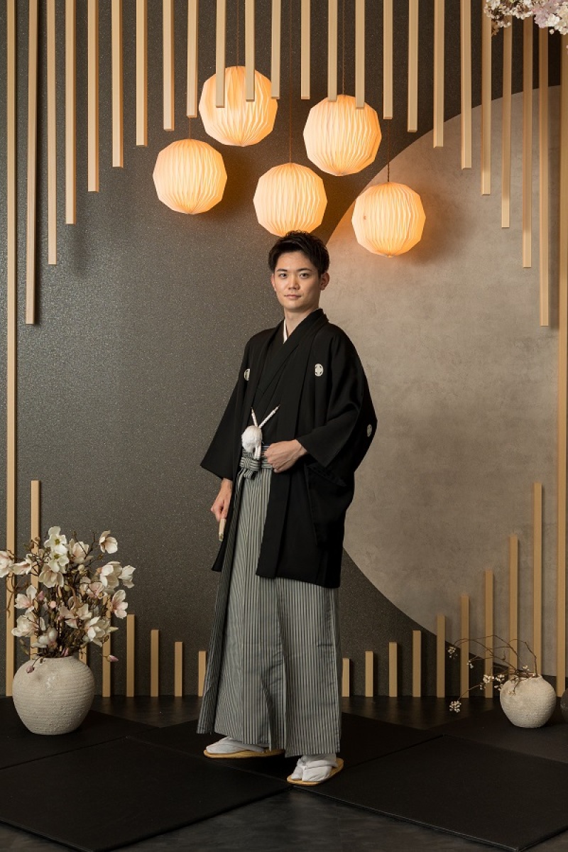 ご新郎様のソロショット