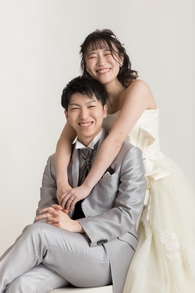 お2人の素敵な笑顔