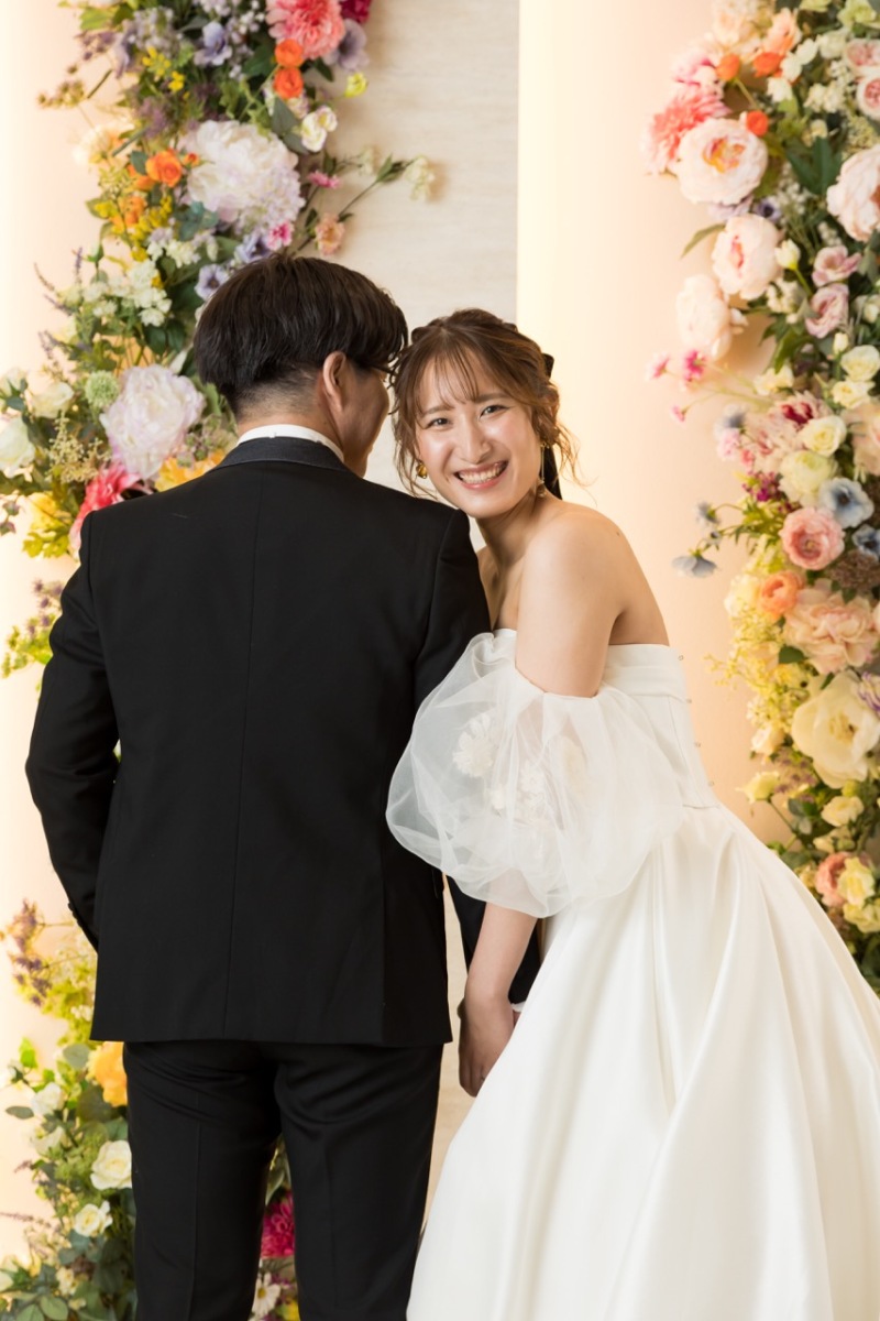 とびっきりの笑顔で