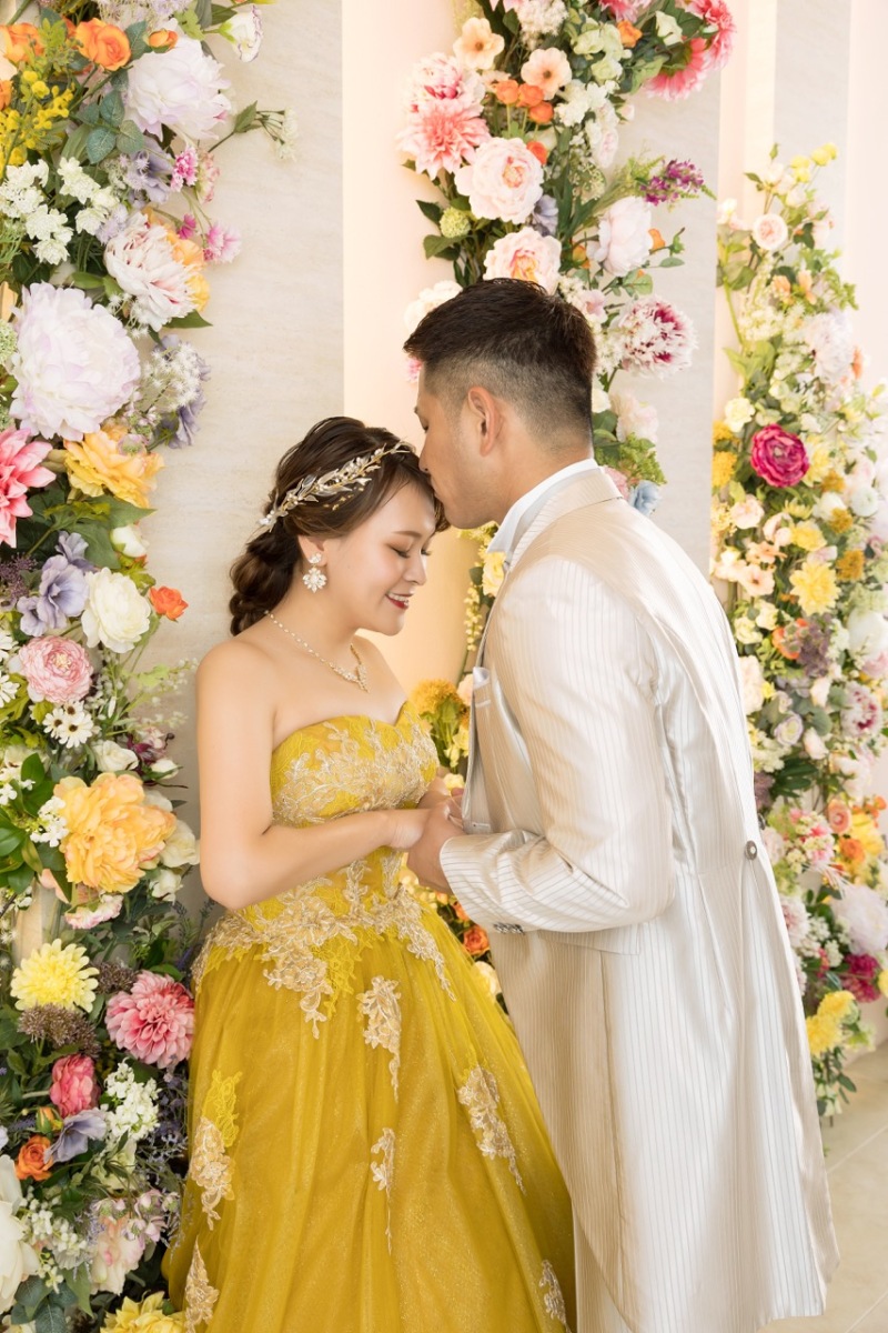 おでこにキスを