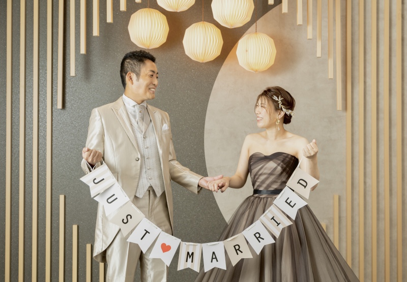 見つめ合うお二人の雰囲気が◎