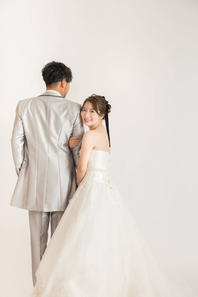 お茶目な振り返りショット♡