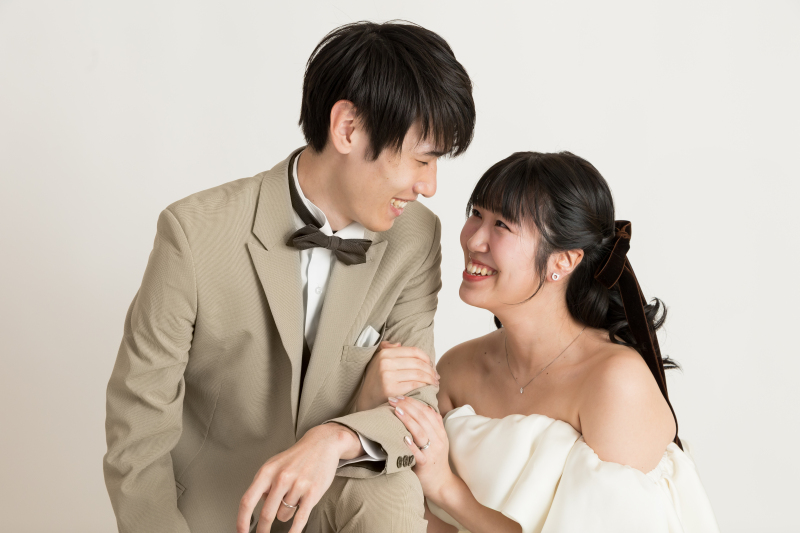 仲睦まじい笑顔♪