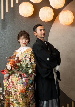 【和装洋装スタジオ撮影】可愛く華やかに