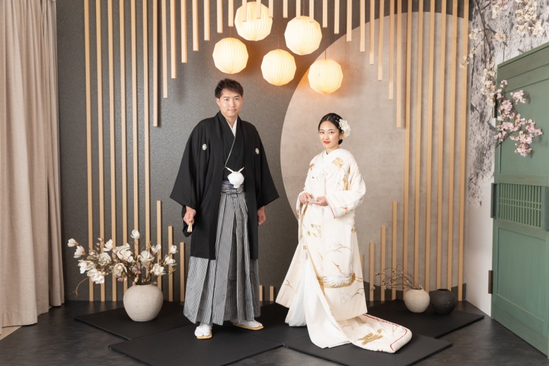 ご新婦様白無垢に