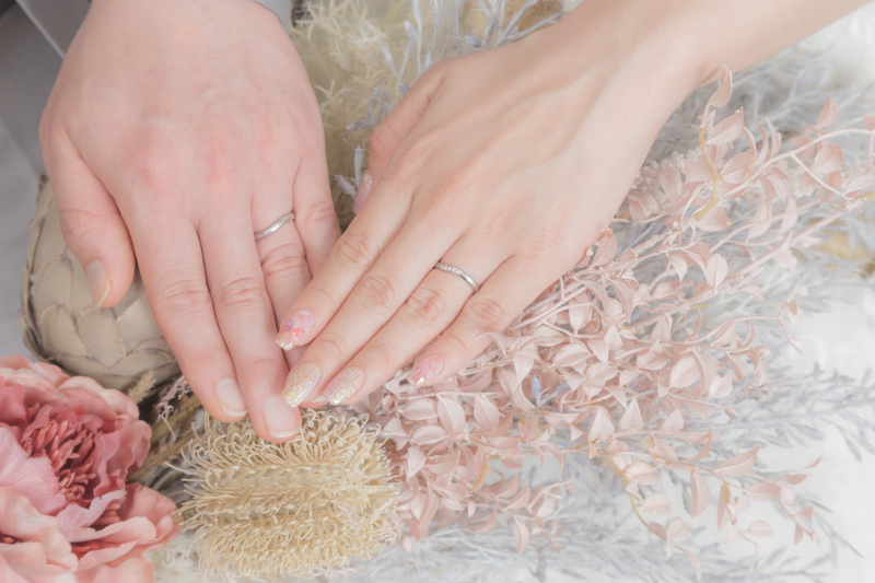 指輪のニュアンスショット