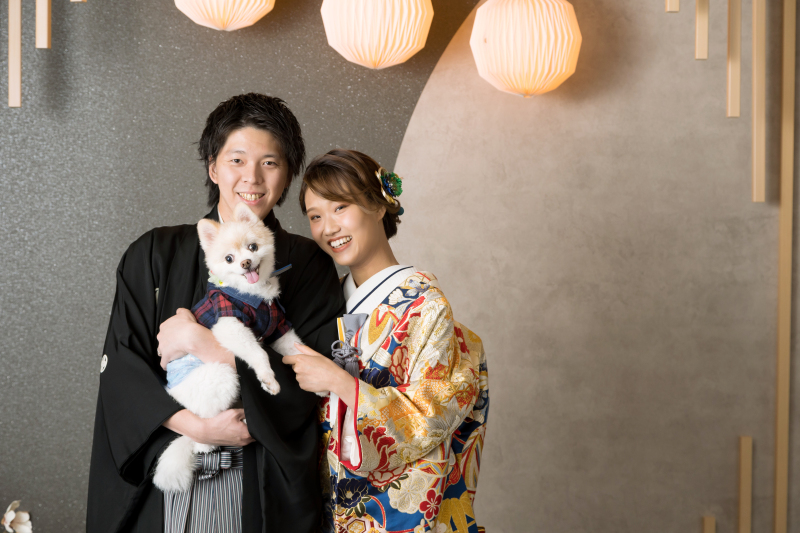 わんちゃんも一緒に☆