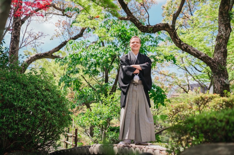 ご新郎様のソロショット