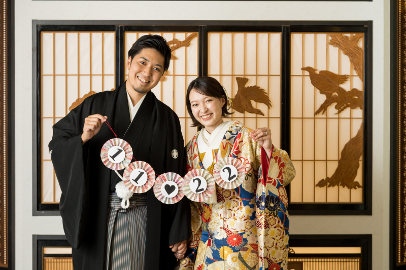 記念日のガーランド