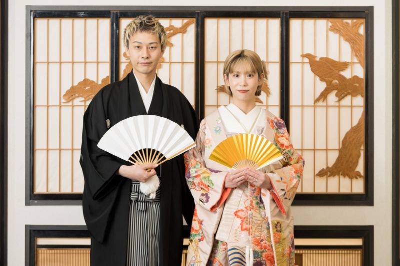 小物も使いながら