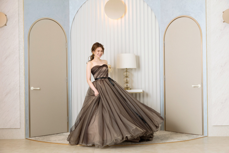 ふわふわドレスはまるでプリンセス