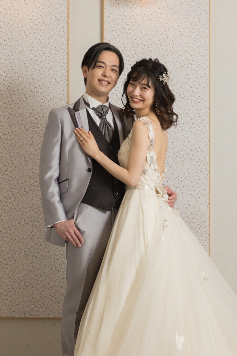 寄り添いの振り返りショット