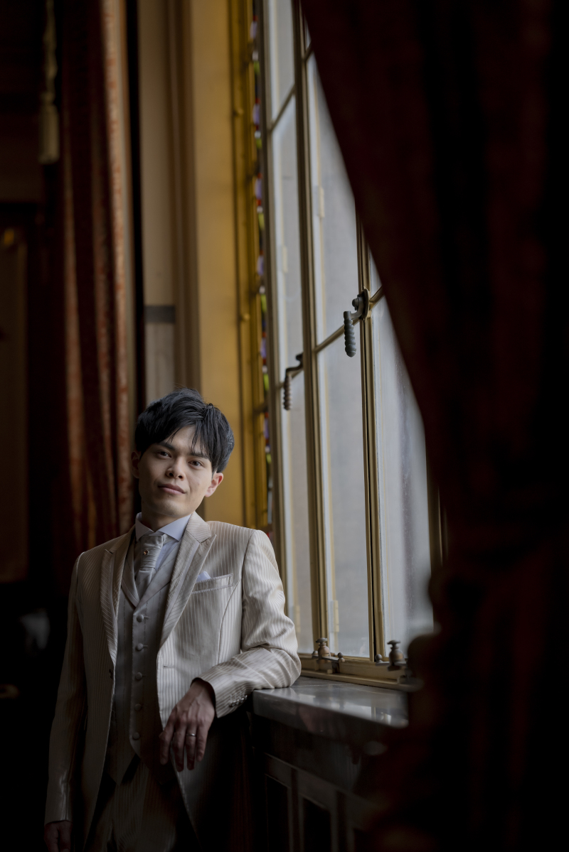 ご新郎様のソロショット