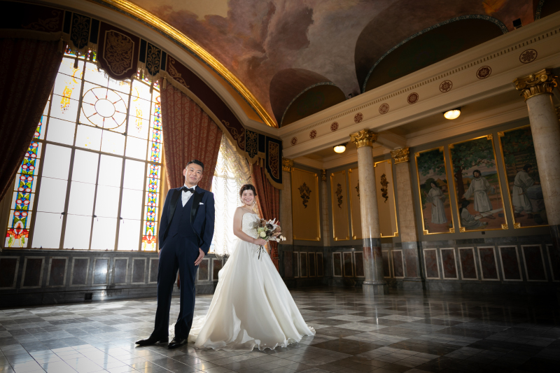 お部屋に入って