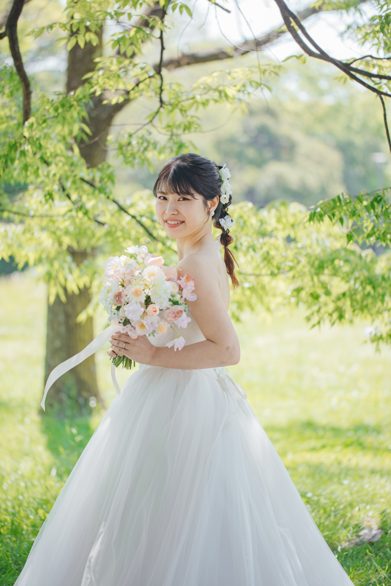 ご新婦様のソロショット