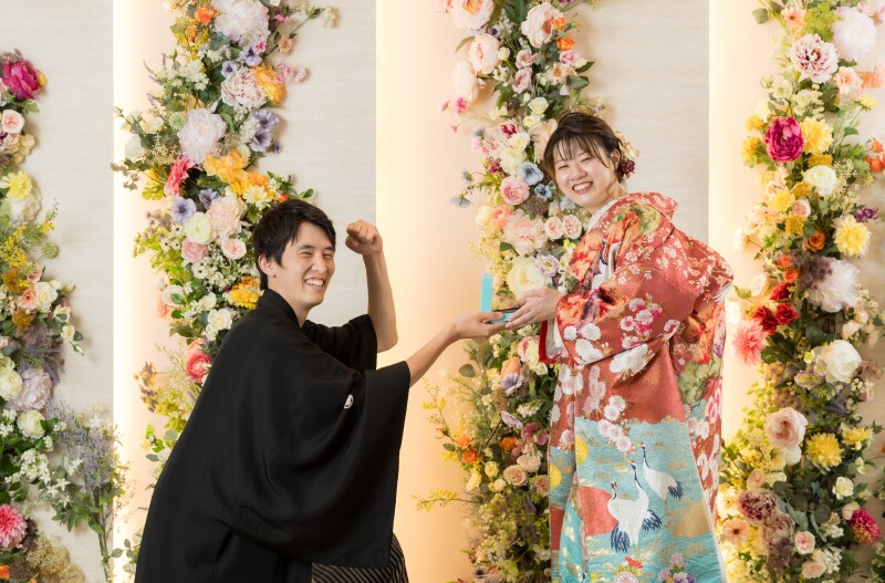 幸せのガッツポーズ!!