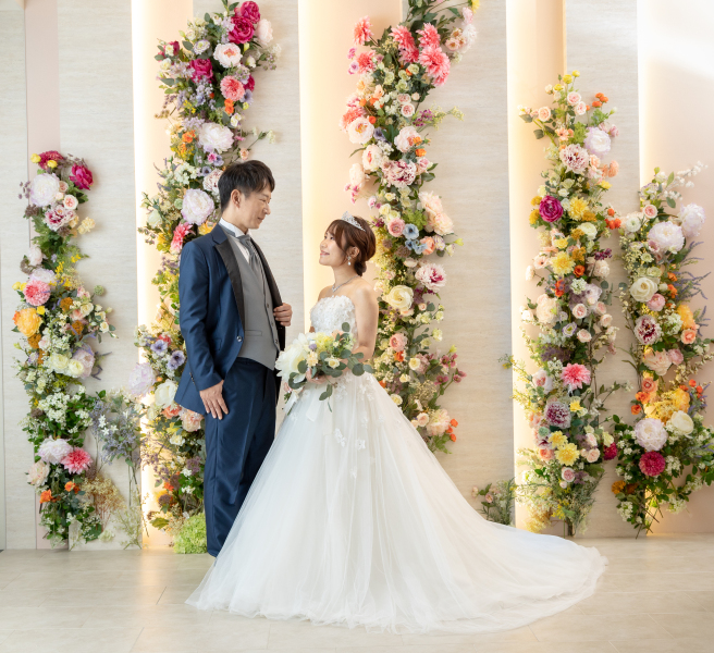 お花のシーンへチェンジ!