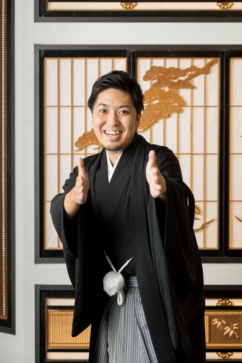 ご新郎様ソロショット