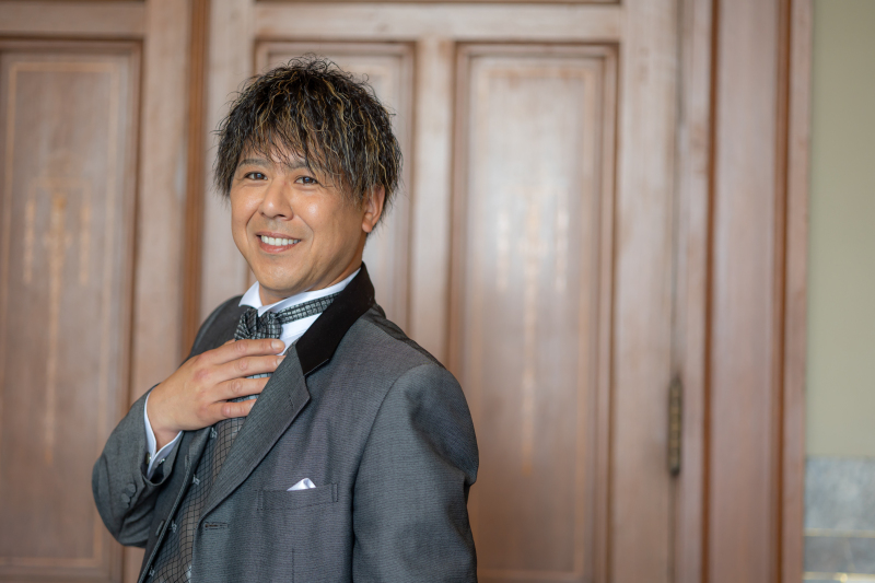 ご新郎様ソロショット