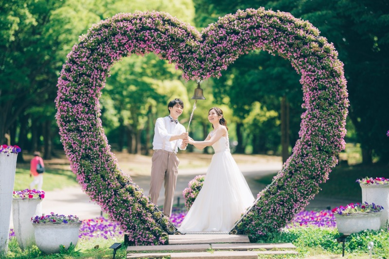 色とりどりのお花が咲く『長居公園』で