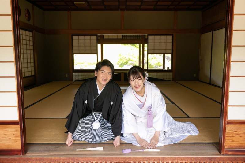 和装はやっぱり正座ショット!