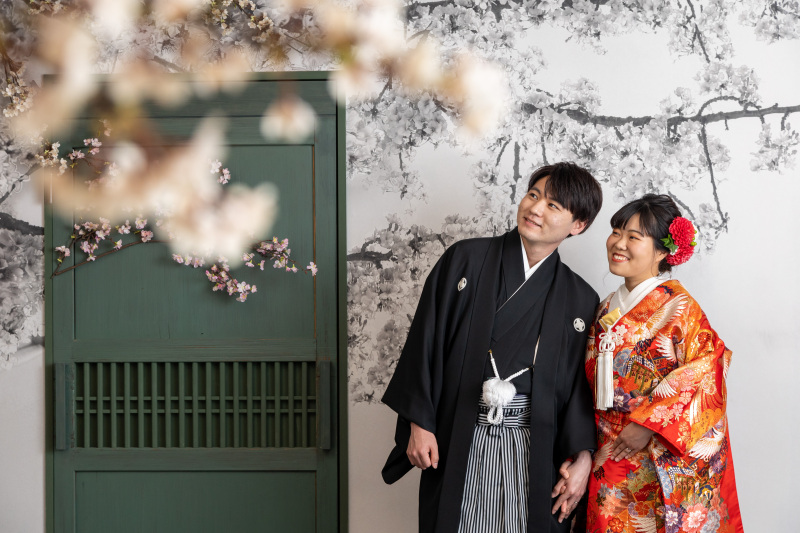 思い出の小物を使って撮影 【和装スタジオ撮影】