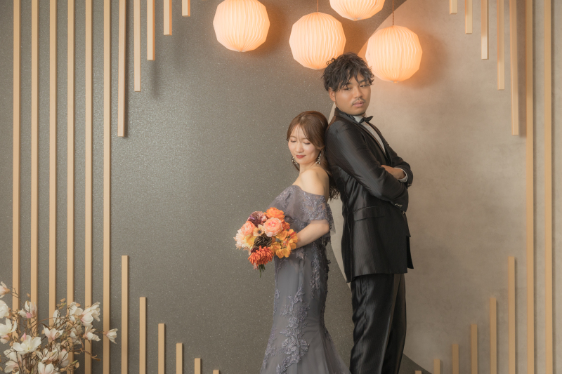 最後は背合わせショット♪