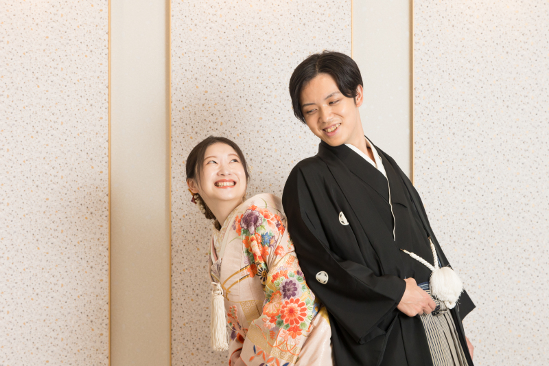 背中合わせで可愛い一枚♪