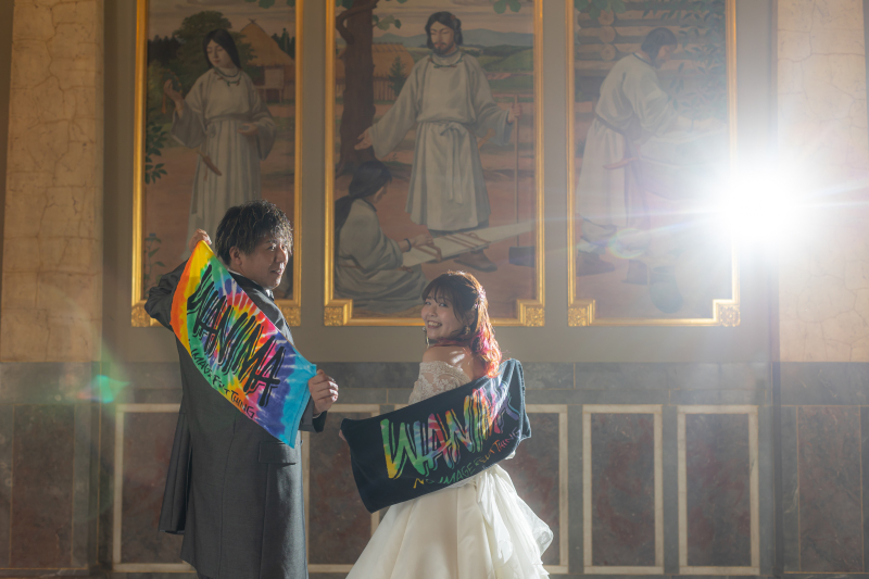 ライブ風な一枚