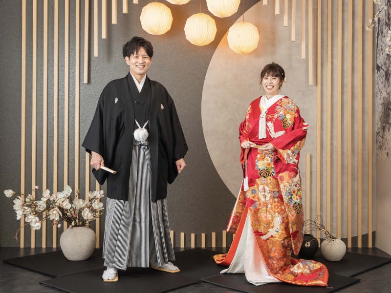 まずは正面ポーズで