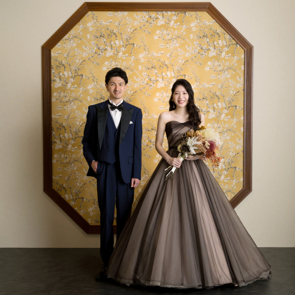 カラードレスにお着替え