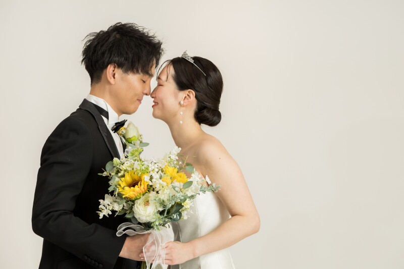 楽しいが詰まった笑顔が絶えない撮影♪【スタジオ和装&洋装撮影】