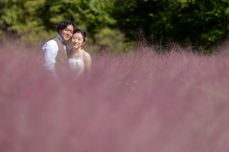 長居植物園で自然と一緒に撮影♪【洋装ロケーション撮影プラン】