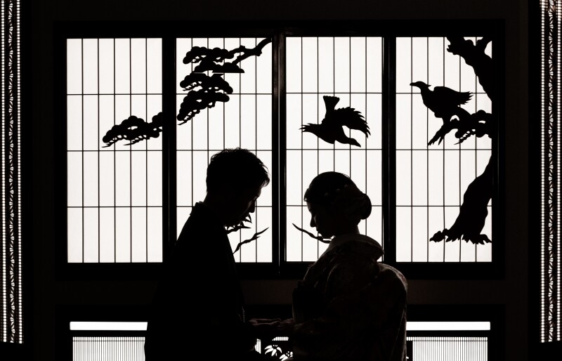 シルエットショット