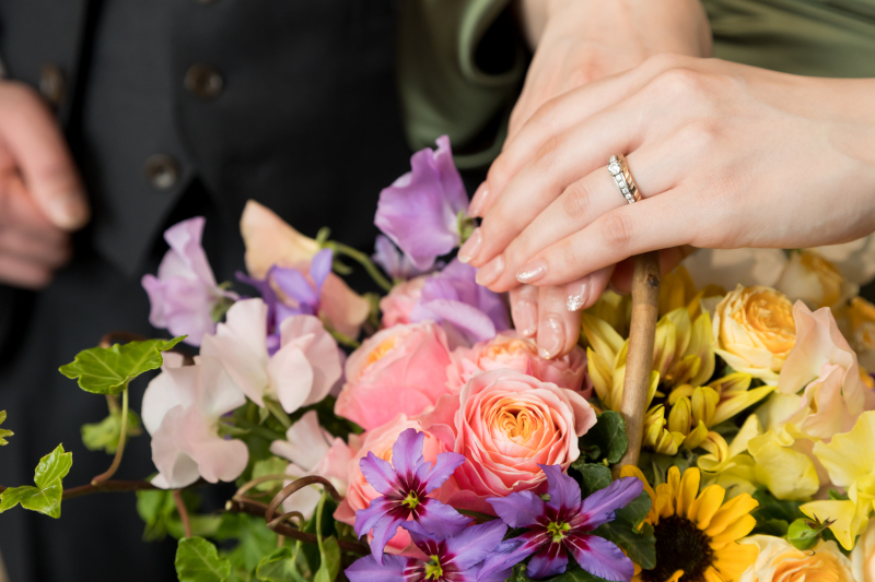 ブーケメインで！