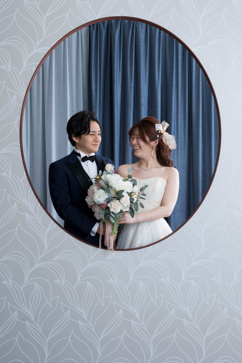 スタジオで雰囲気を変えて