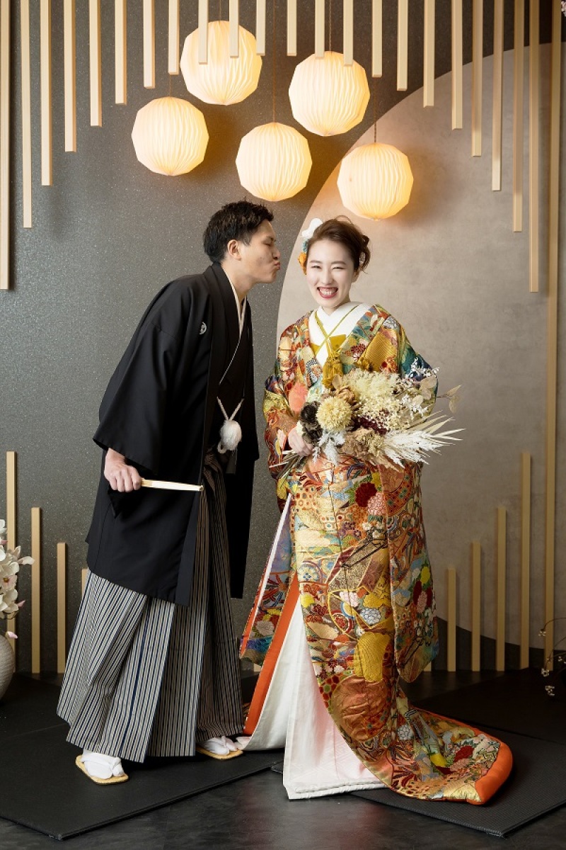 ご新郎様の愛情あふれる一枚