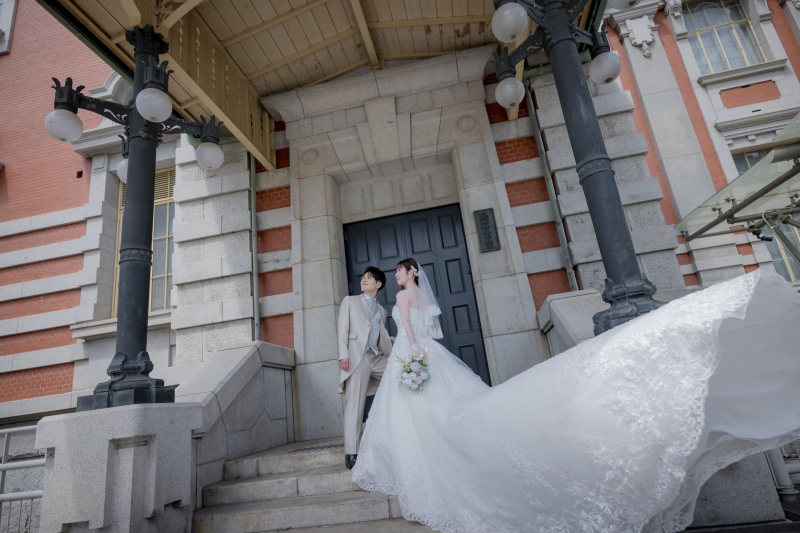 ドレスを活かして