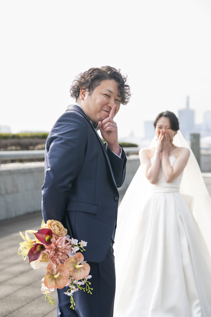 サプライズ風ショット