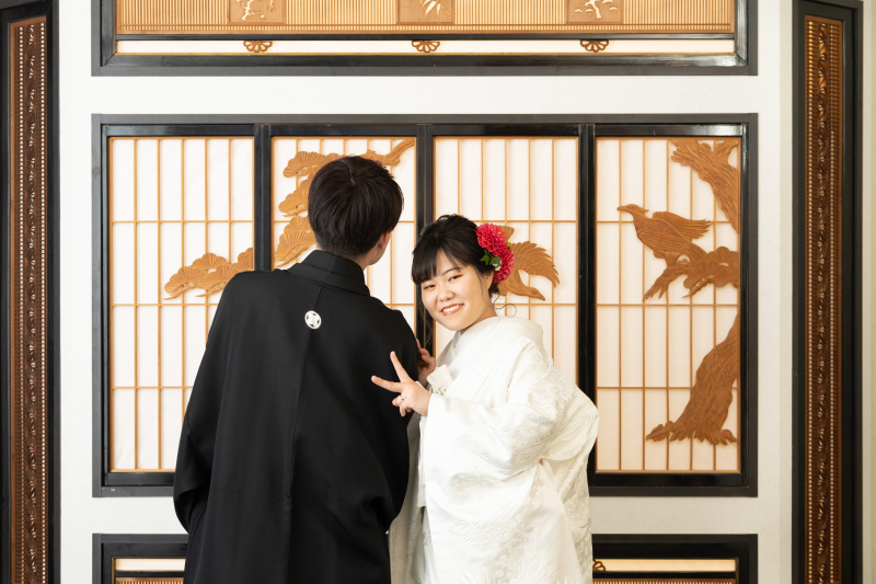 旦那様に寄り添って