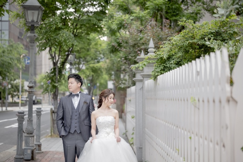 神戸居留地でロケーション撮影